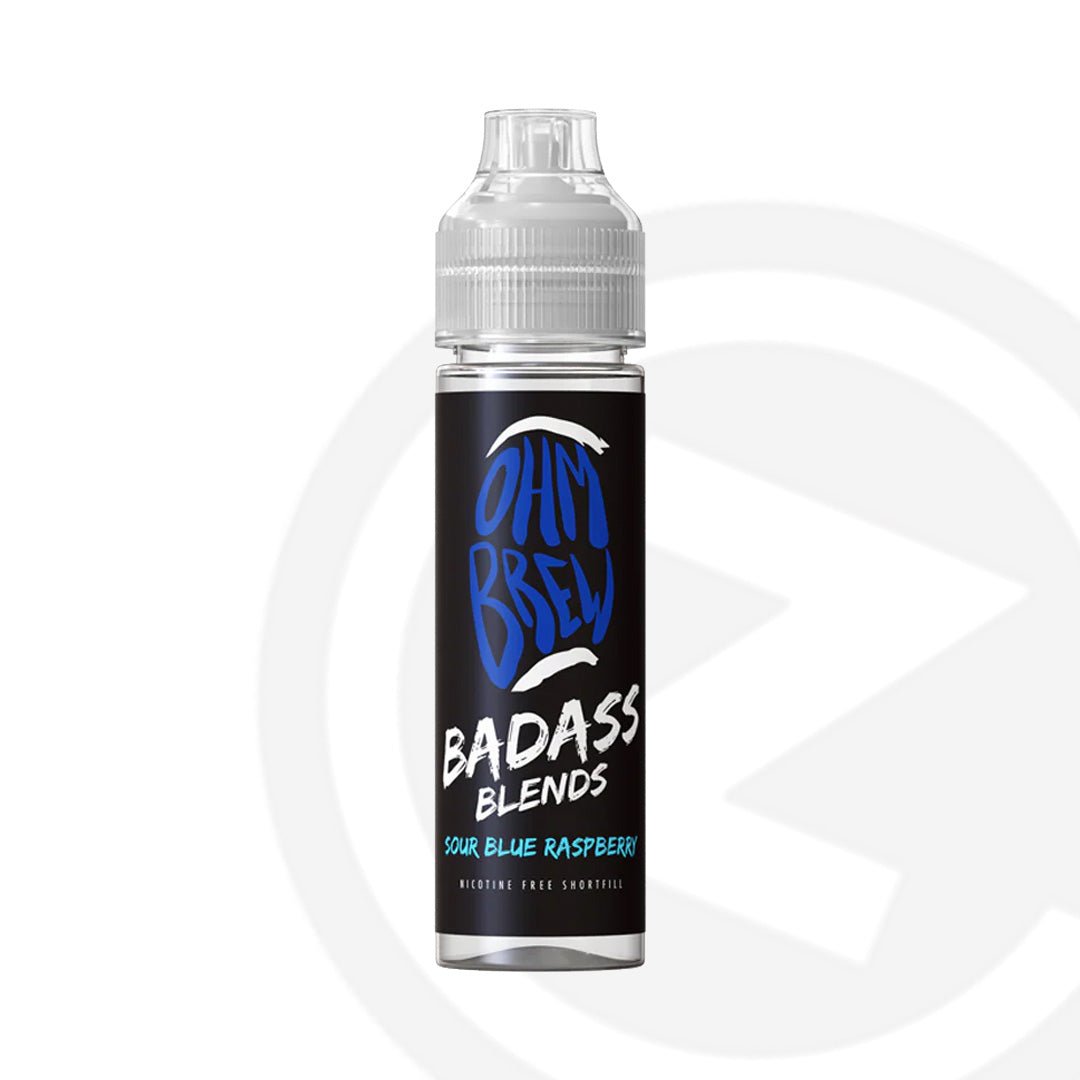 Ohm Brew Badass Blends Sour Blue Raspberry - 50ml