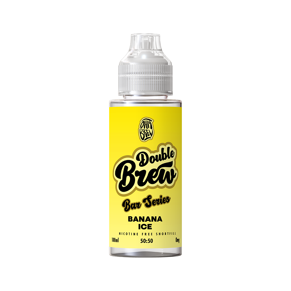 Double Brew Bar Series XL Banana Ice - 100ml