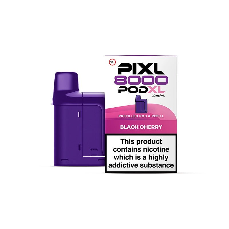 PIXL 8000 Prefilled Pod - Black Cherry - 20mg