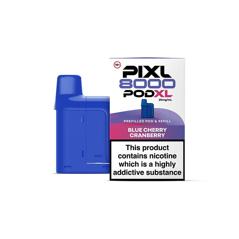 PIXL 8000 Prefilled Pod - Blue Cherry Cranberry - 20mg