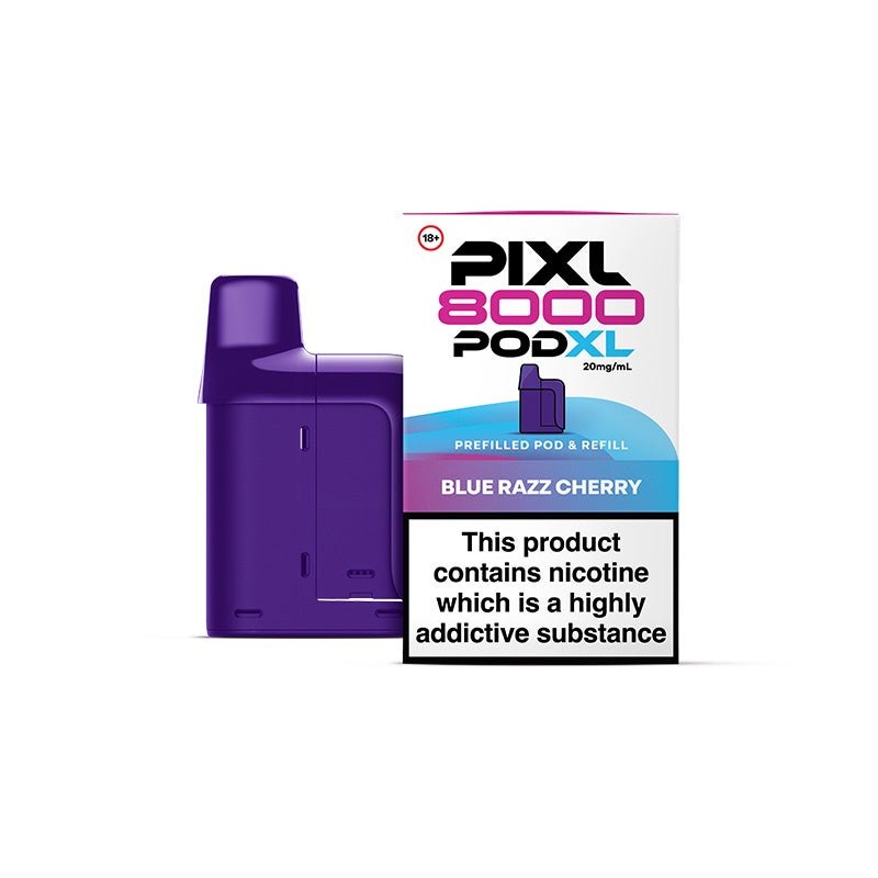 PIXL 8000 Prefilled Pod - Blue Razz Cherry - 20mg