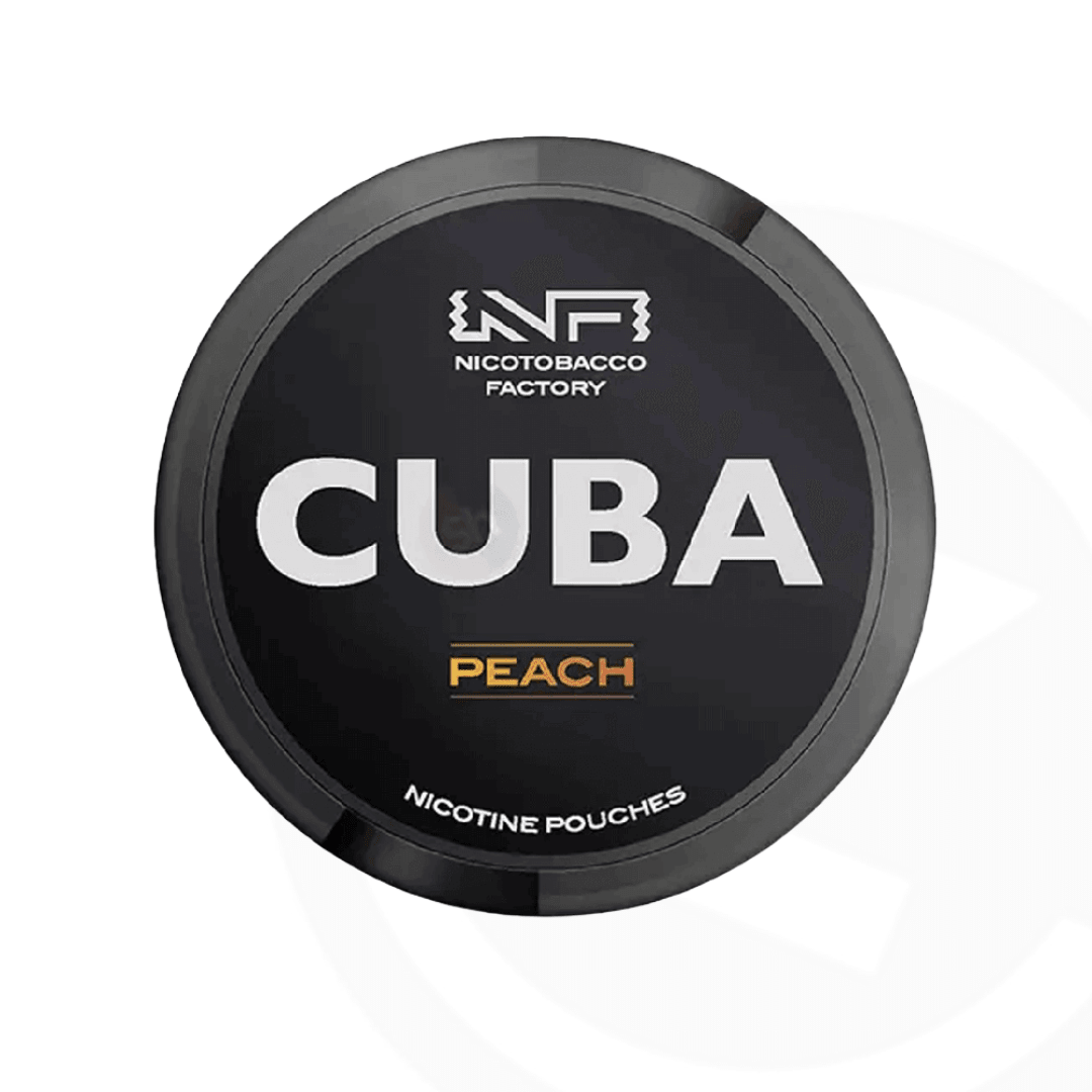 Cuba Black Line Nicotine Pouches - 43mg - Peach