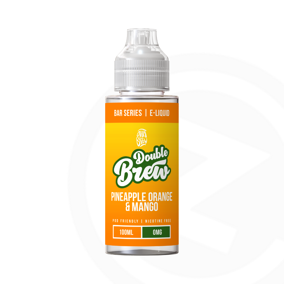 Double Brew Bar Series XL Pineapple Orange Mango - 100ml