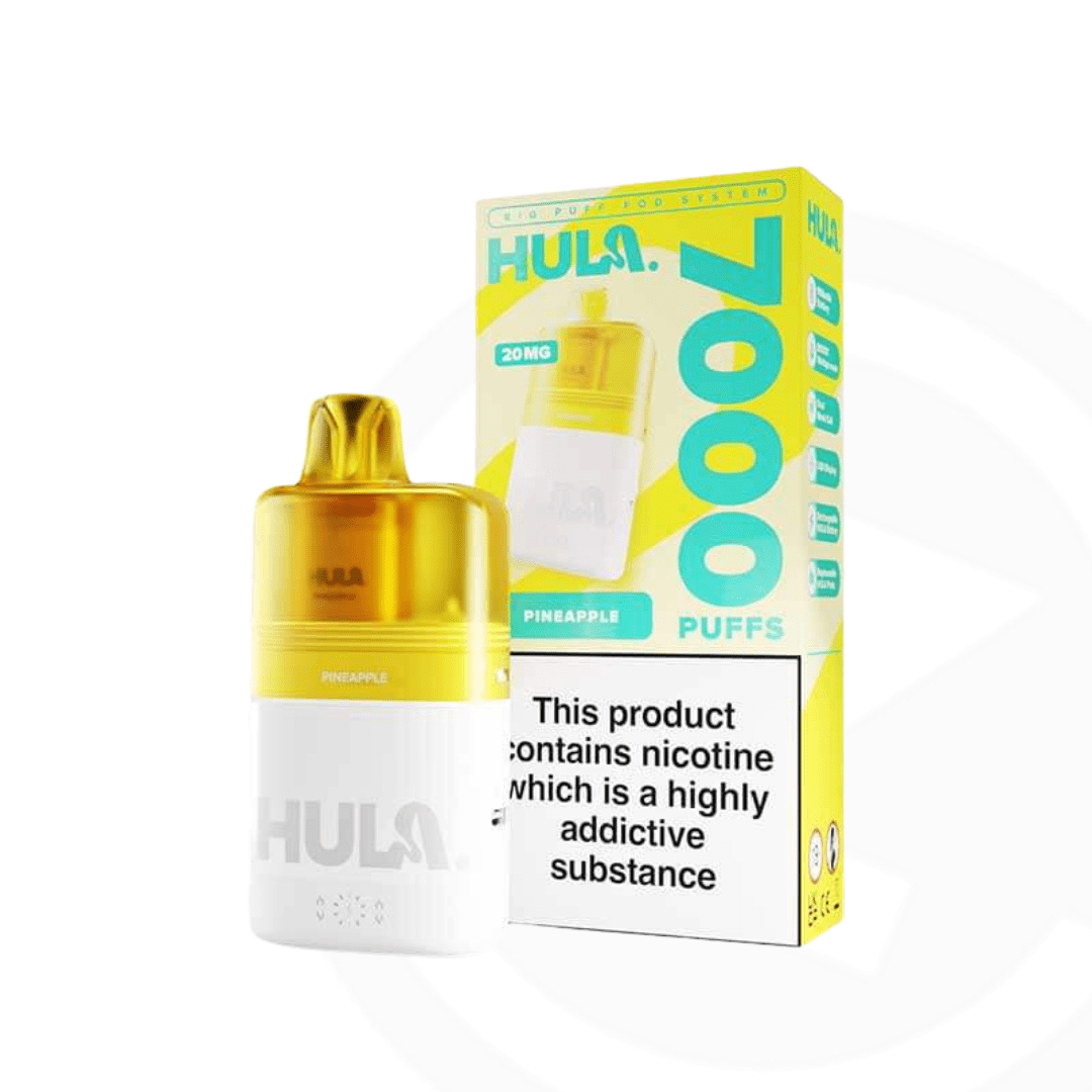 Hula 7000 Pod Kit - Pineapple - 20mg