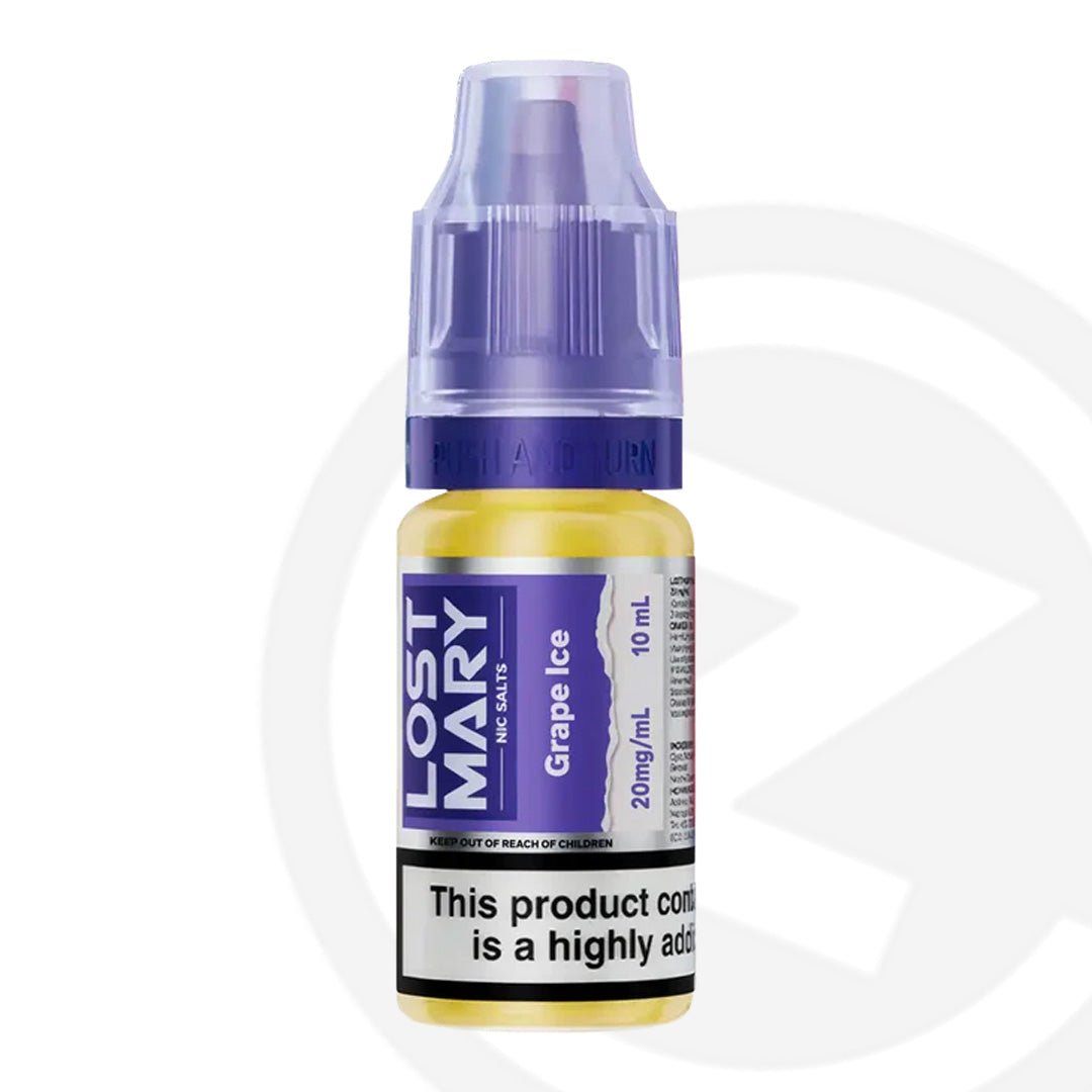 Lost Mary Nic Salt Grape Ice - 10ml