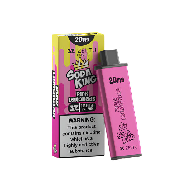 Zeltu Soda King Pink Lemonade - 2ml