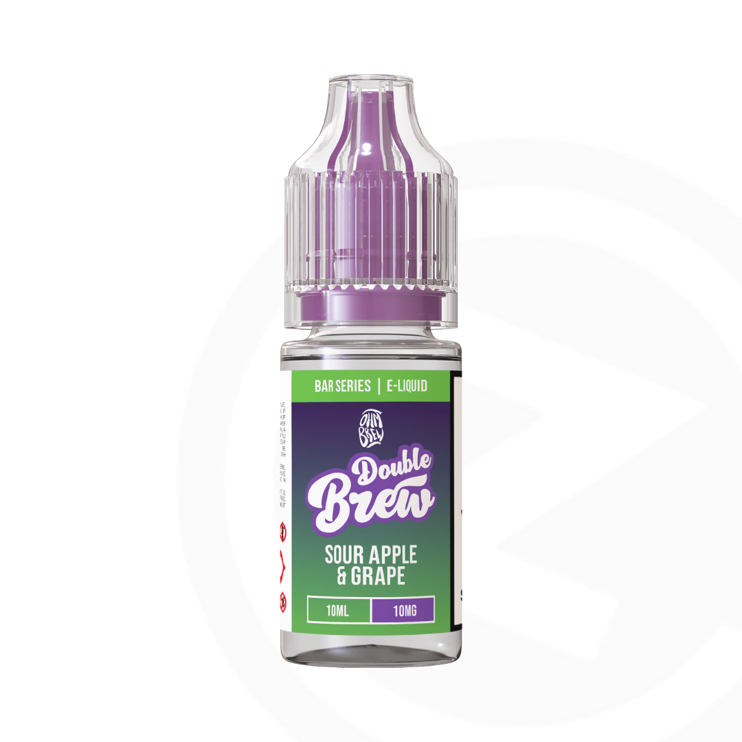 Double Brew Bar Series Sour Apple Grape - 10ml