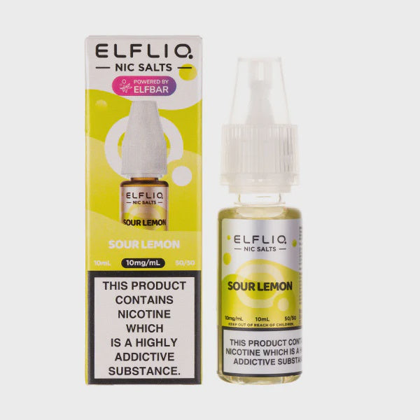 Elfliq Sour Lemon Nic Salt - 10ml