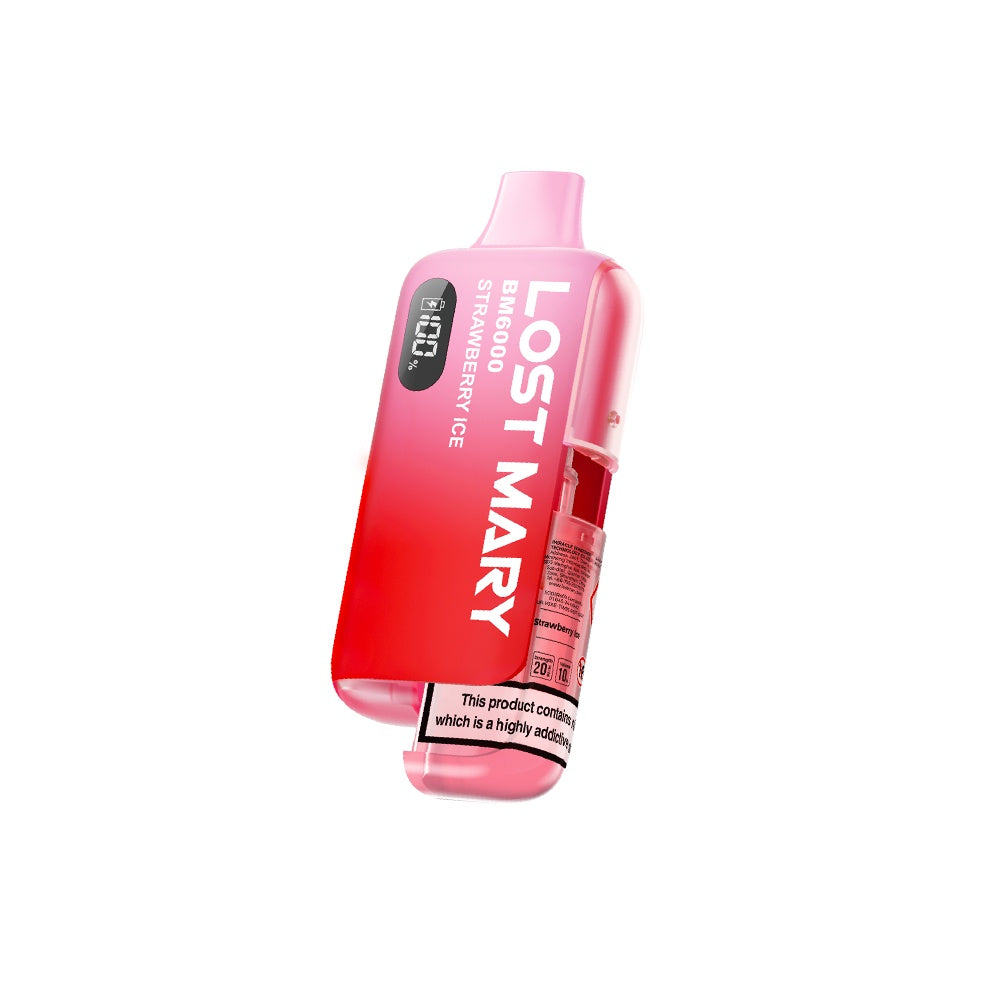 Lost Mary BM6000 Refillable Pod Kit - Strawberry Ice