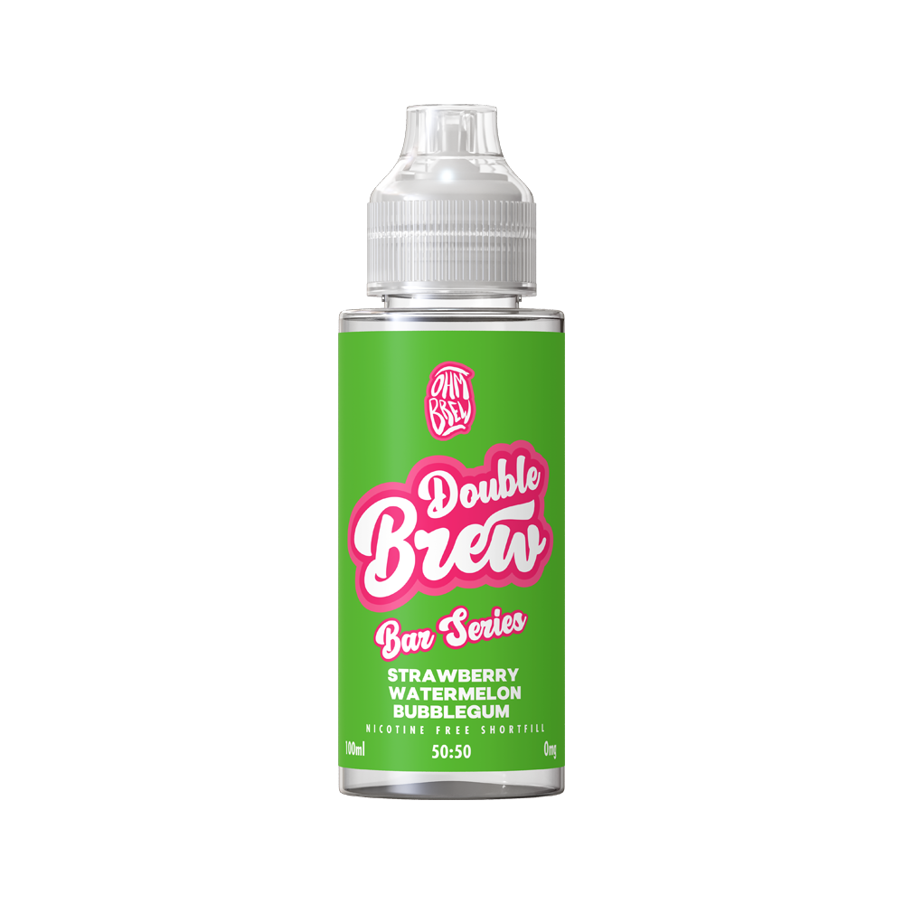 Double Brew Bar Series XL Strawberry Watermelon Bubblegum - 100ml