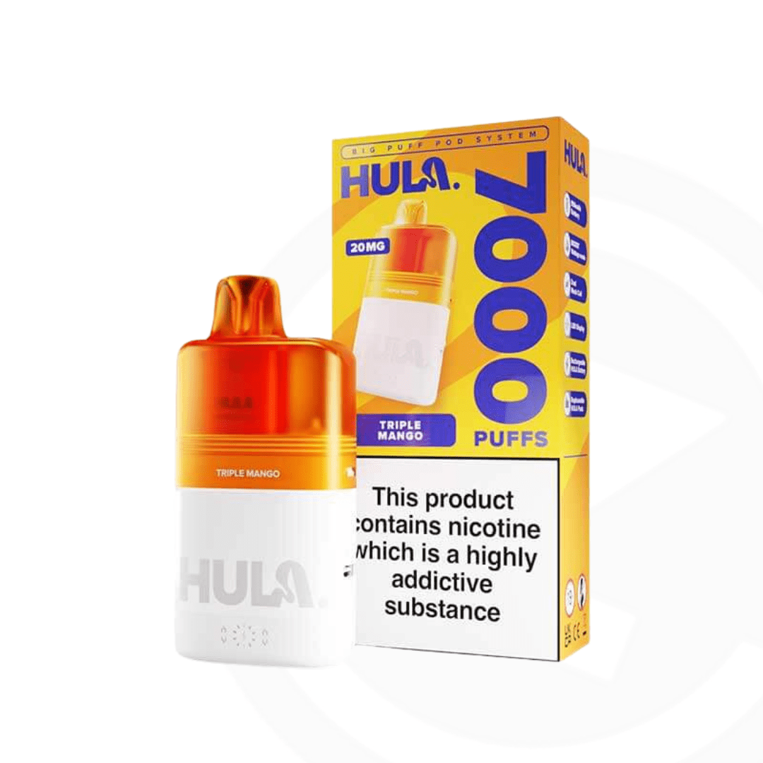 Hula 7000 Pod Kit - Triple Mango - 20mg