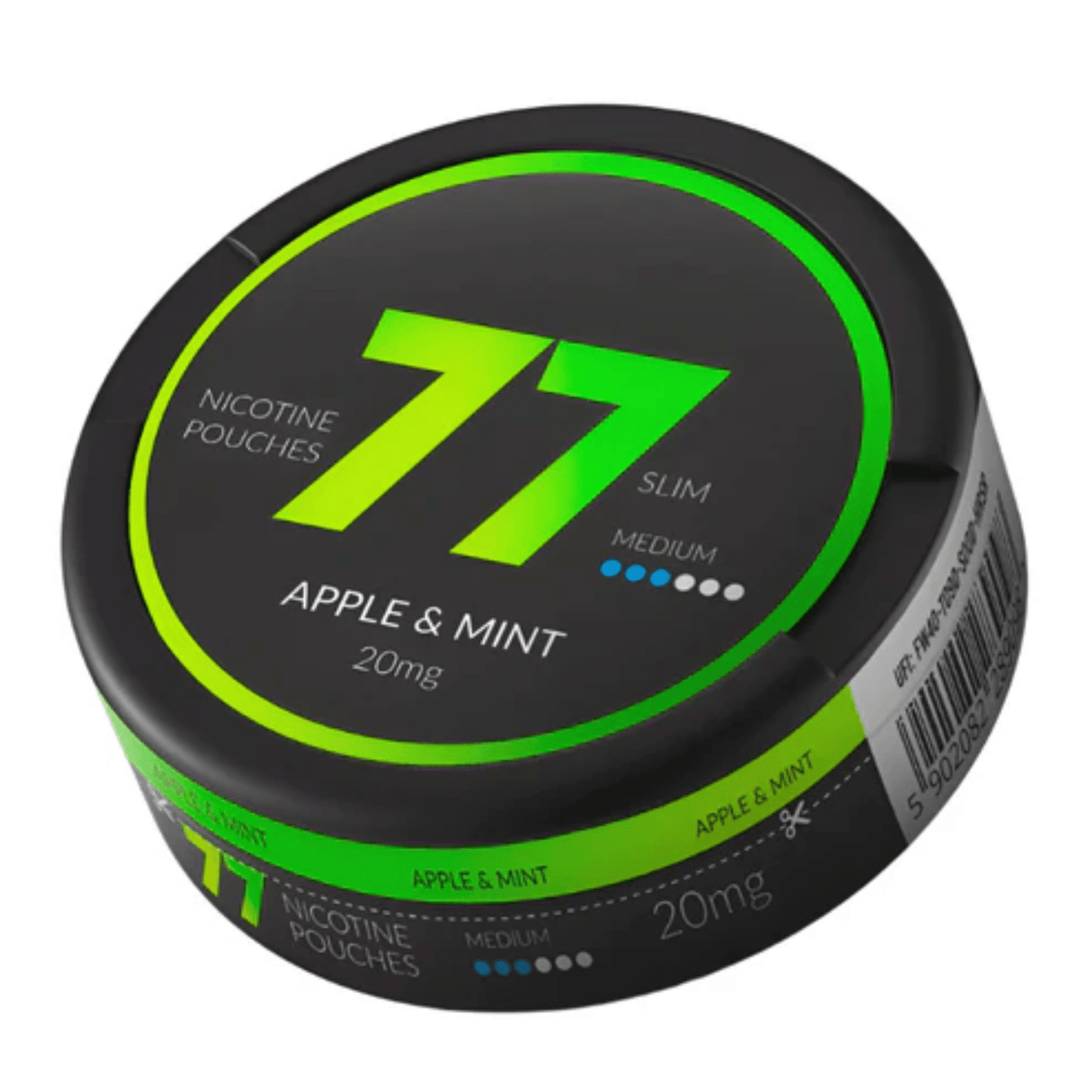 Nicotine Pouches Apple & Mint By 77 - 20mg