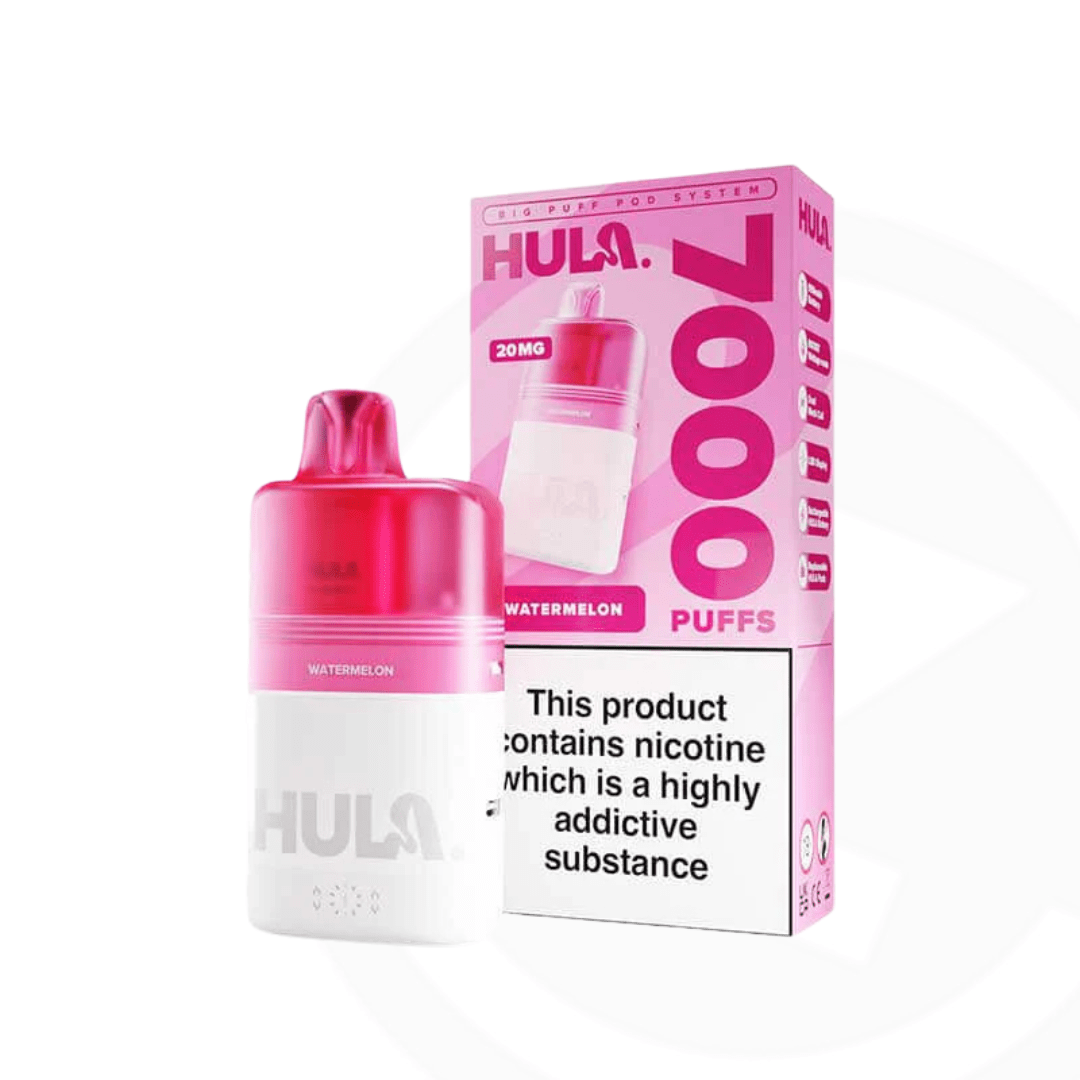 Hula 7000 Pod Kit - Watermelon - 20mg