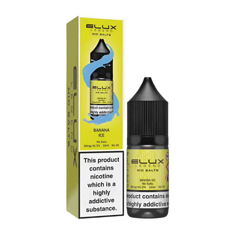 Elux Legend Nic Salt Banana Ice - 10ml