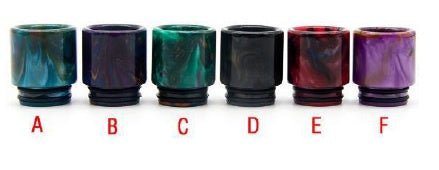 Resin Swirl 810 Drip Tips