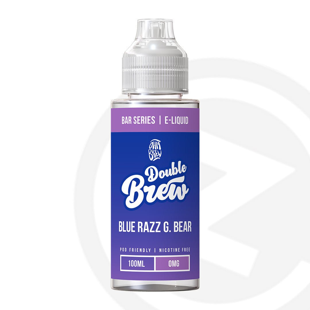 Double Brew Bar Series XL Blue Razz G. Bear - 100ml