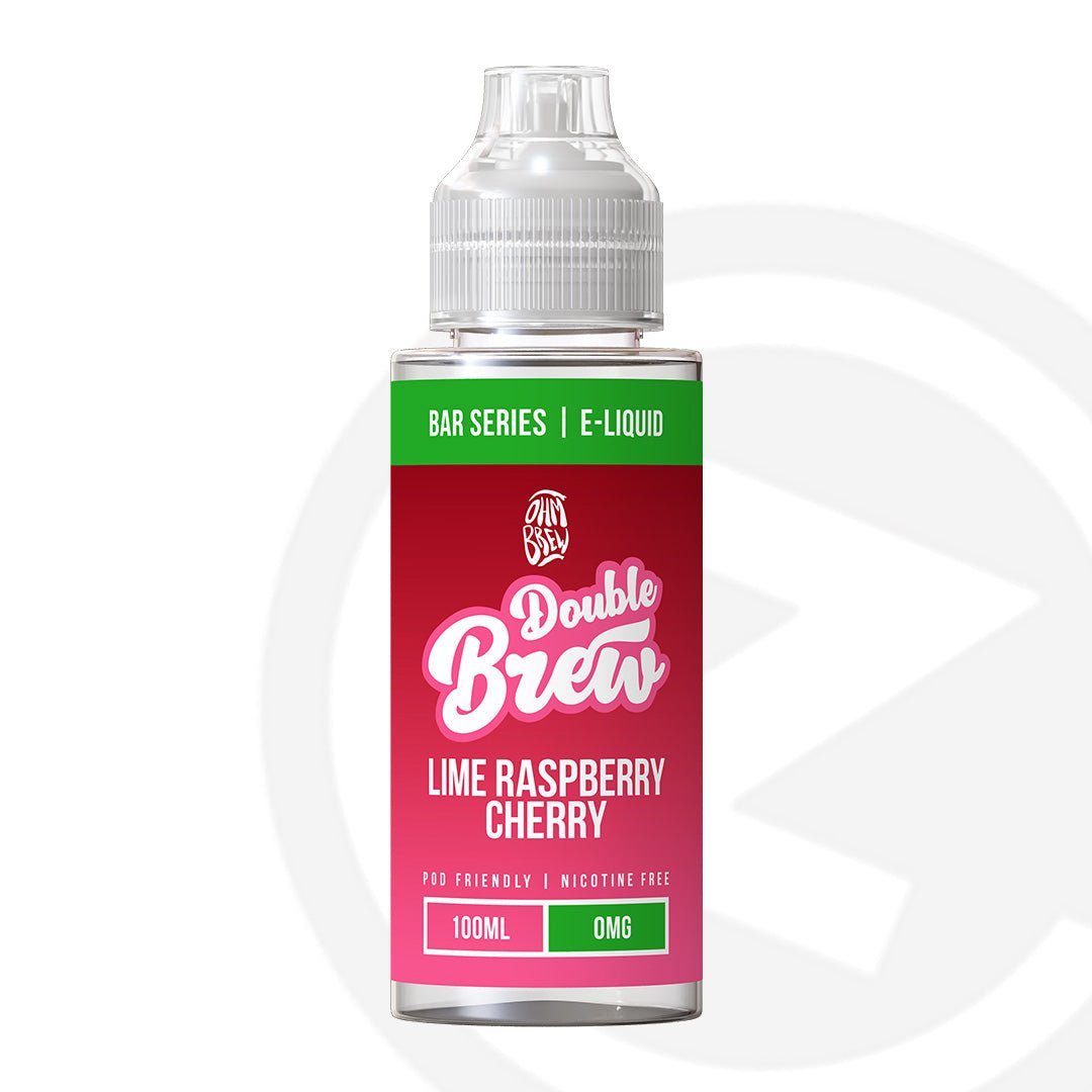 Double Brew Bar Series XL Lime Raspberry Cherry - 100ml