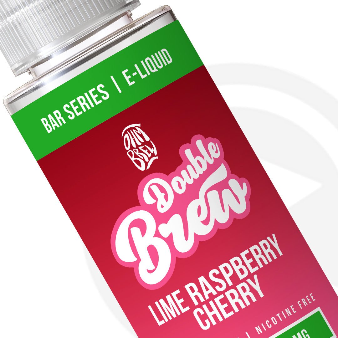 Double Brew Bar Series XL Lime Raspberry Cherry - 100ml