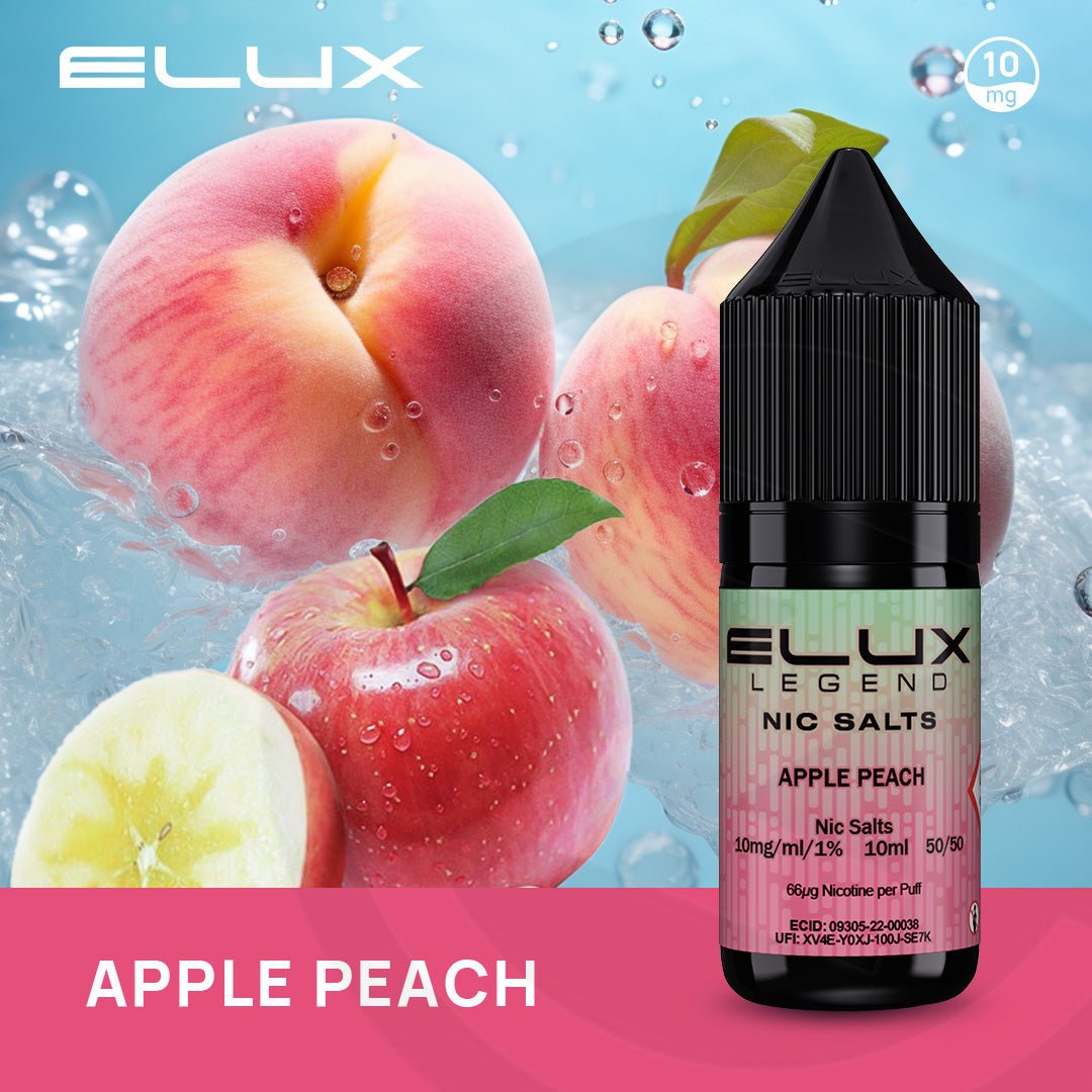Elux Legend Nic Salt Apple Peach - 10ml