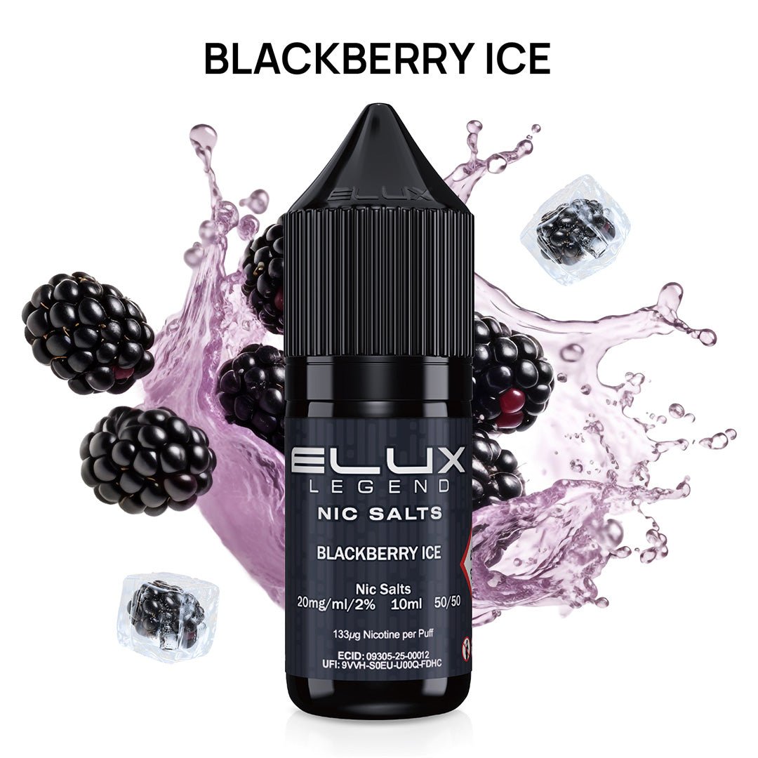 Elux Legend Nic Salt Blackberry Ice - 10ml