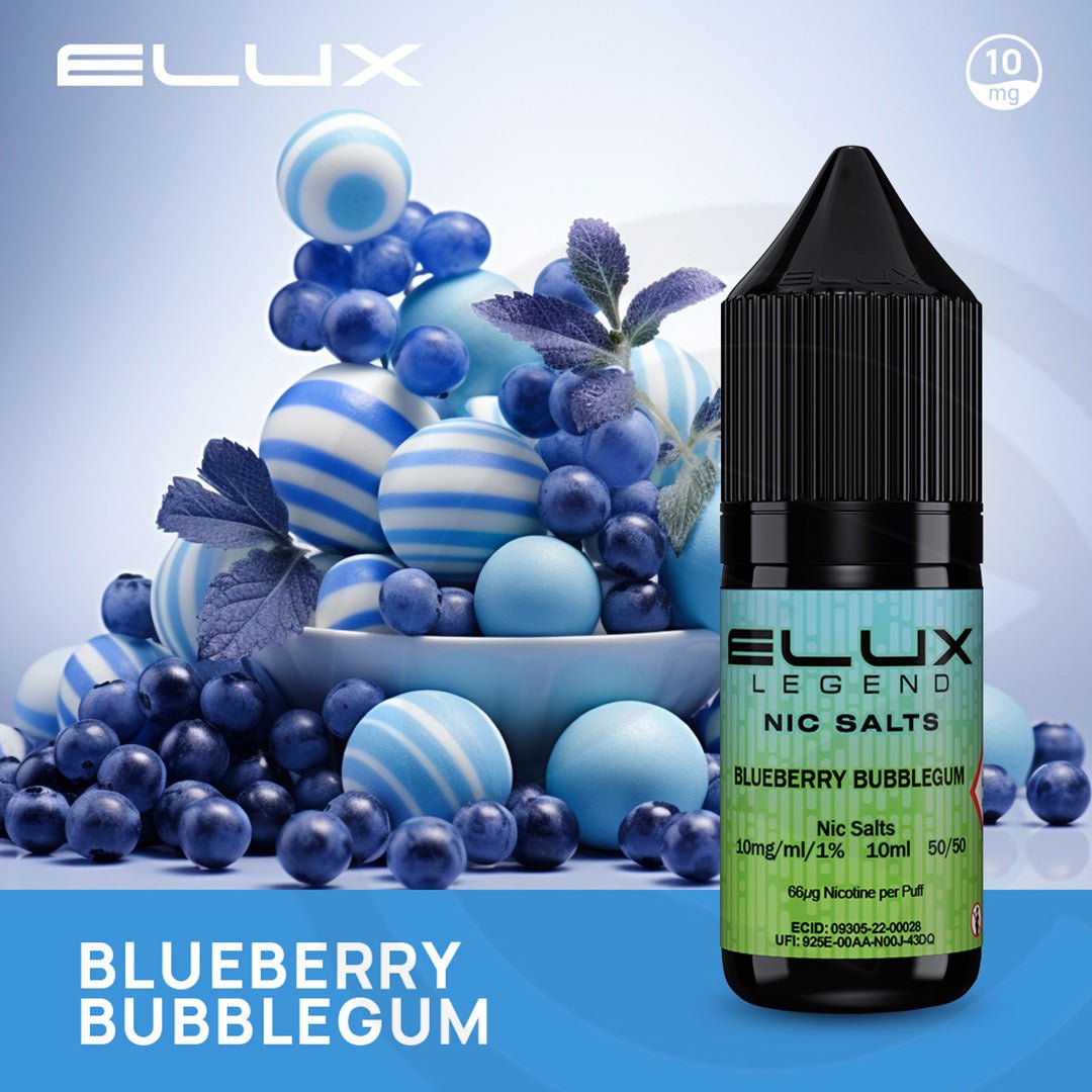 Elux Legend Nic Salt Blueberry Bubblegum - 10ml