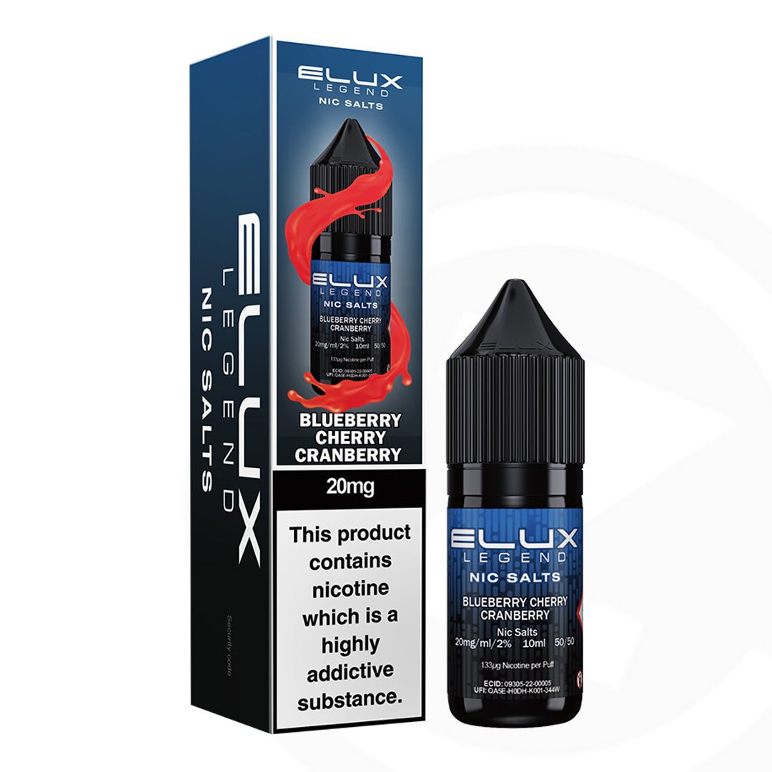 Elux Legend Nic Salt Blueberry Cherry Cranberry - 10ml