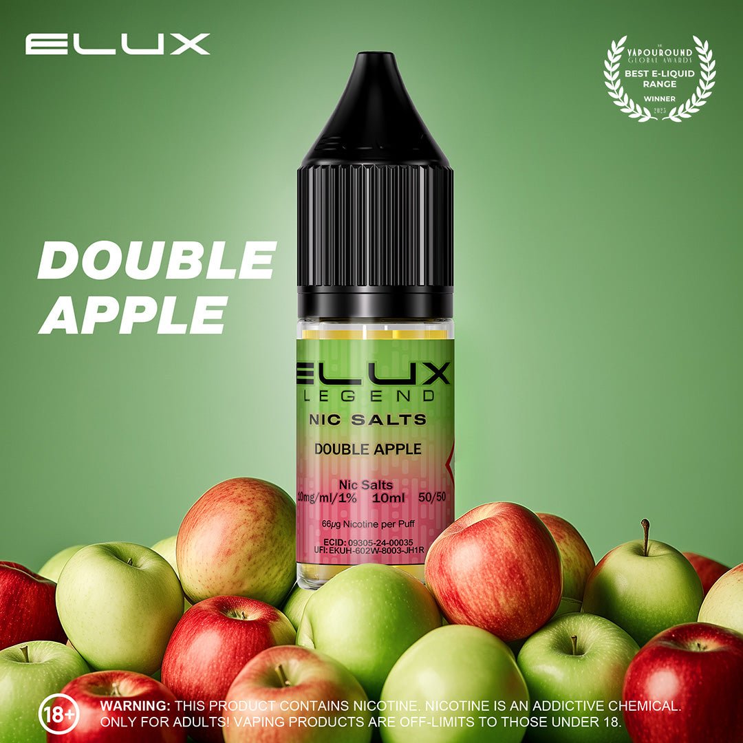 Elux Legend Nic Salt Double Apple - 10ml