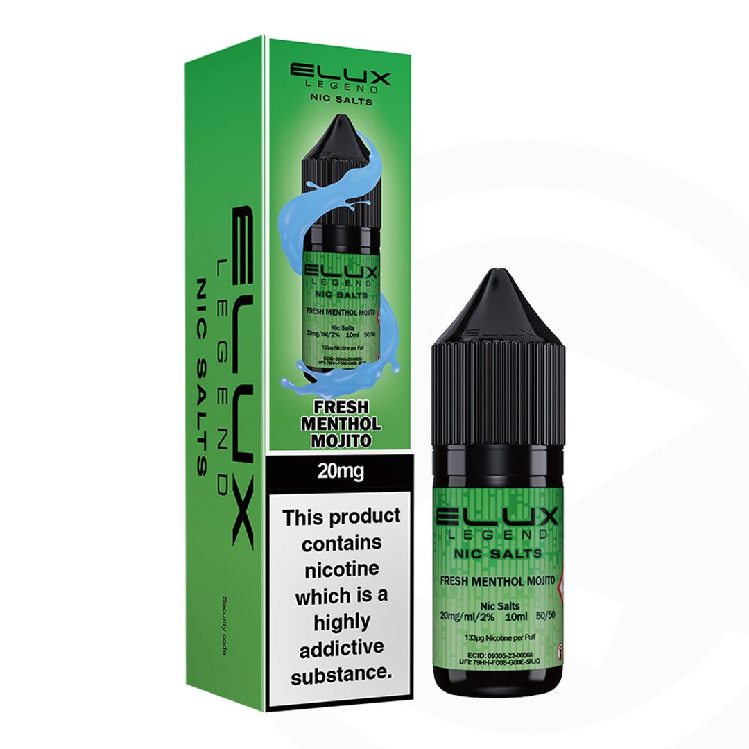 Elux Legend Nic Salt Fresh Menthol Mojito - 10ml