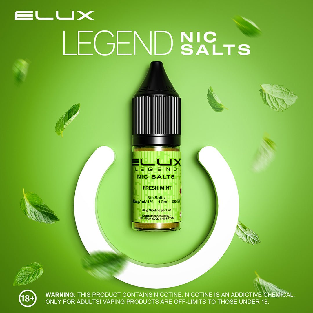 Elux Legend Nic Salt Fresh Mint - 10ml