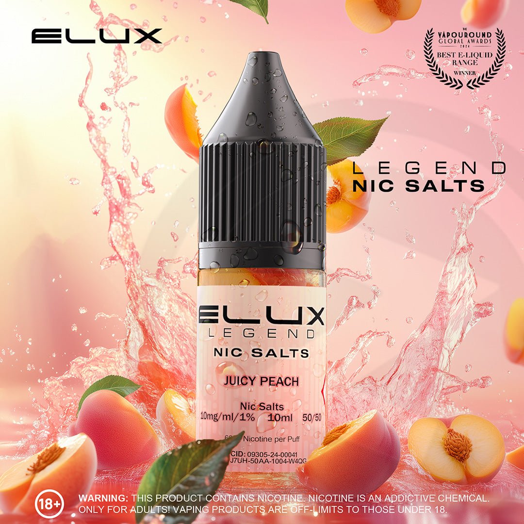 Elux Legend Nic Salt Juicy Peach - 10ml