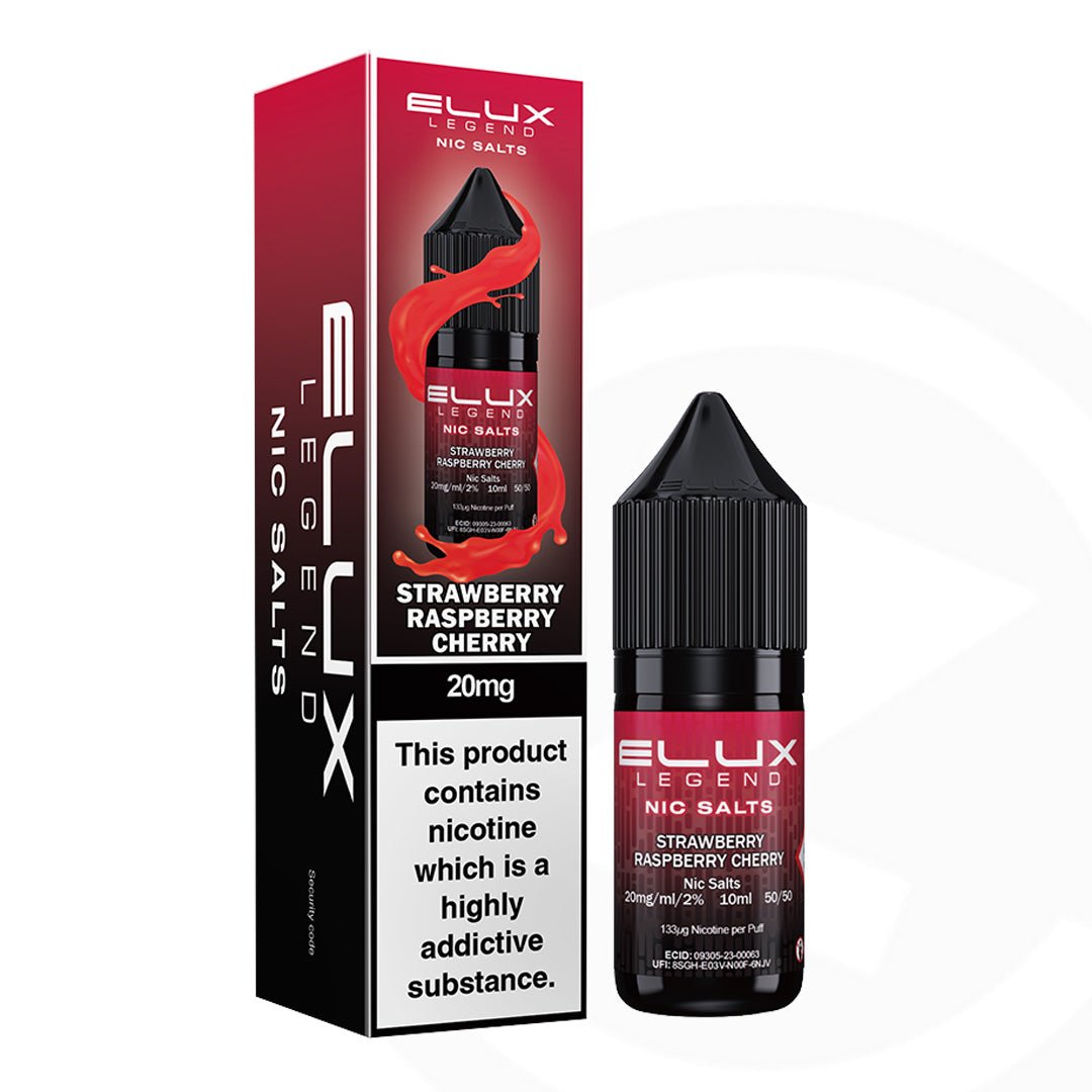 Elux Legend Nic Salt Strawberry Raspberry Cherry - 10ml