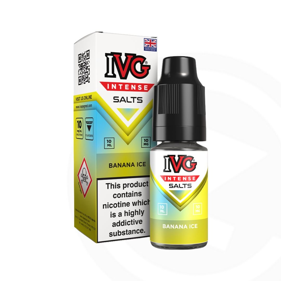 IVG Intense Nic Salt - Banana Ice 10ml