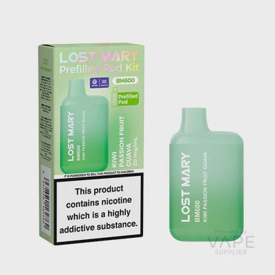 Lost Mary BM600 Prefilled Pod Kit- Kiwi Passionfruit Guava