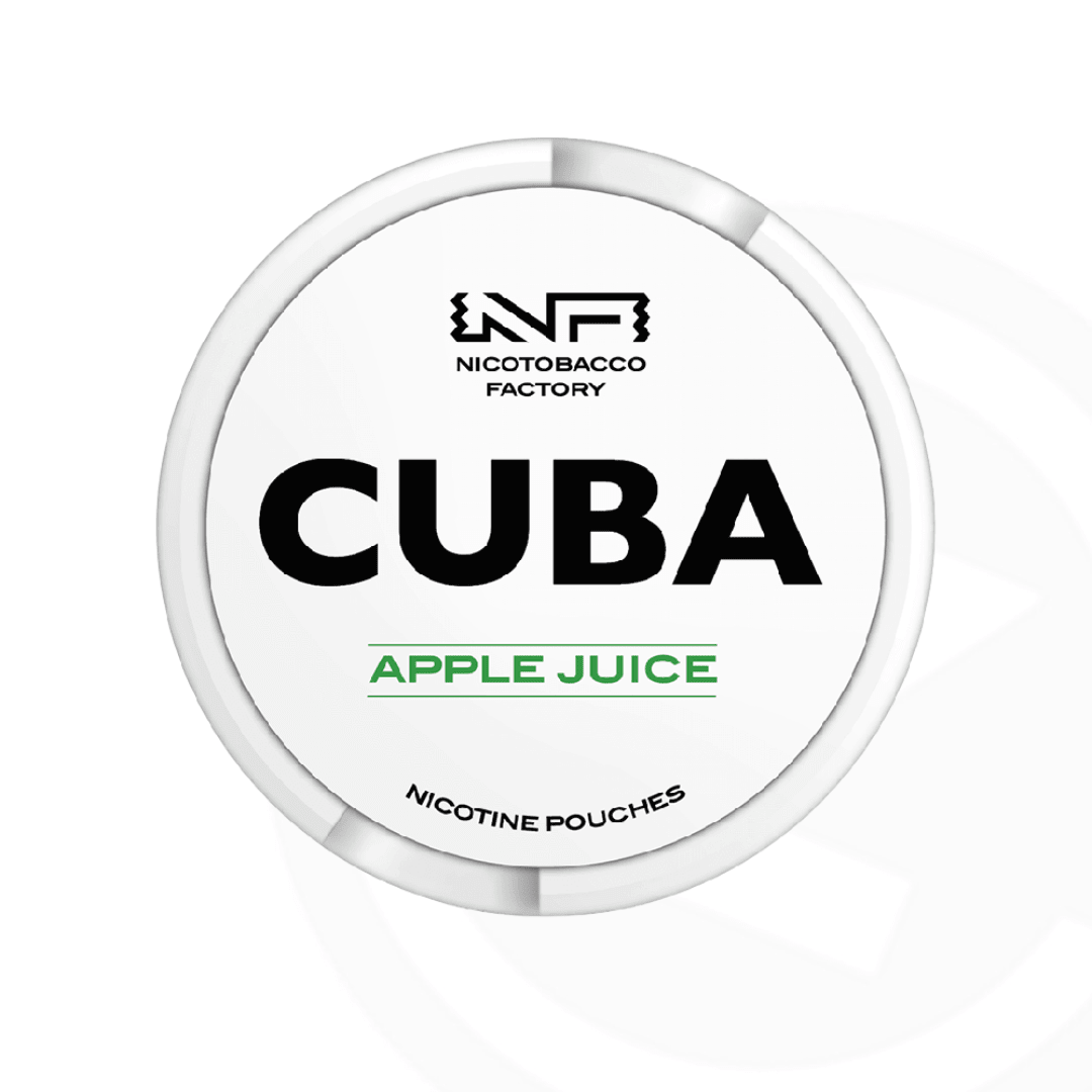 Cuba White Line Nicotine Pouches - 10.4mg - Apple Juice