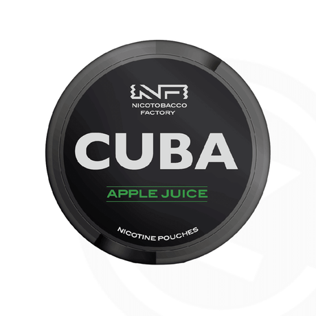 Cuba Black Line Nicotine Pouches - 43mg - Apple Juice