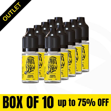 Balanced Blends - Banana Candy Ice - 10ml 18mg Clearance Stock