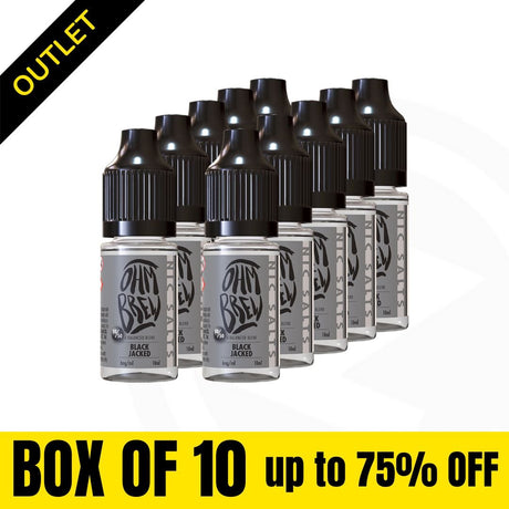 Balanced Blends - Black Jacked - 10ml 18mg Clearance Stock