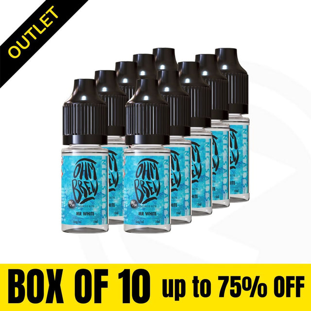 Balanced Blends - Mr White  - 10ml 18mg Clearance Stock