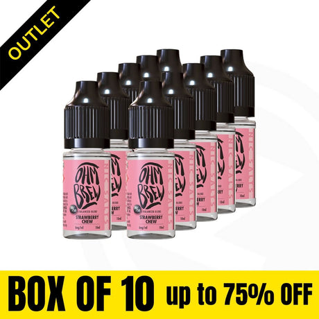 Balanced Blends - Strawberry Chew - 10ml 18mg Clearance Stock