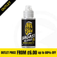 Badass Blends XL - Banana Candy Ice 100ml Shortfill Clearance Stock