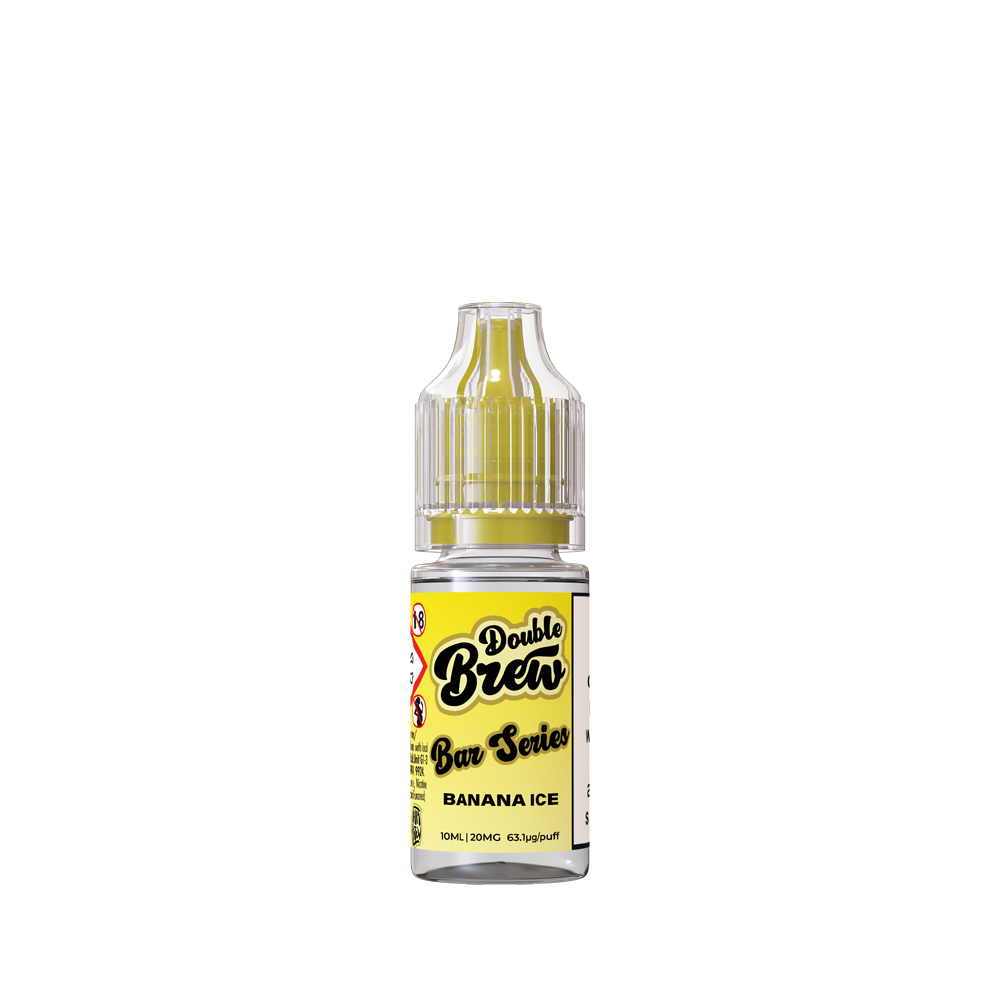 Double Brew Bar Series Banana Ice - 10ml