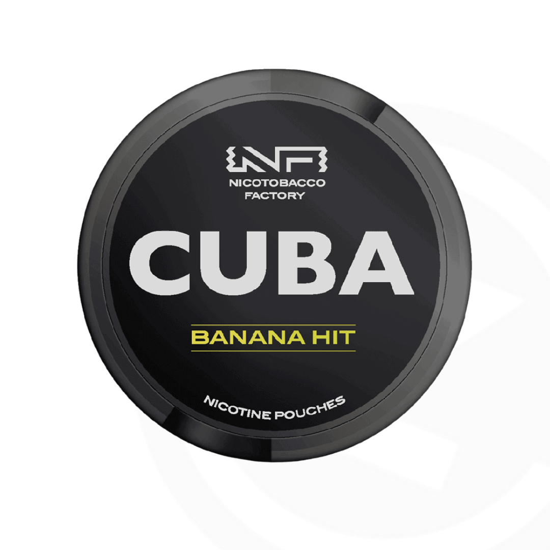 Cuba Black Line Nicotine Pouches - 43mg - Banana Hit