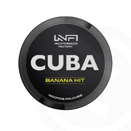Cuba Black Line Nicotine Pouches - 43mg - Banana Hit
