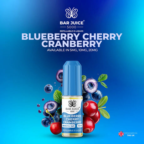 Bar Juice 5000 Blueberry Cherry Cranberry - 10ml