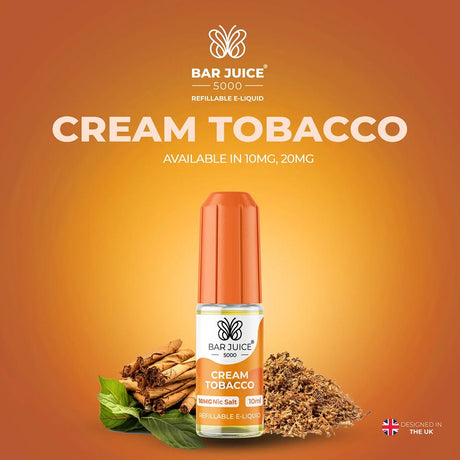Bar Juice 5000 Cream Tobacco - 10ml
