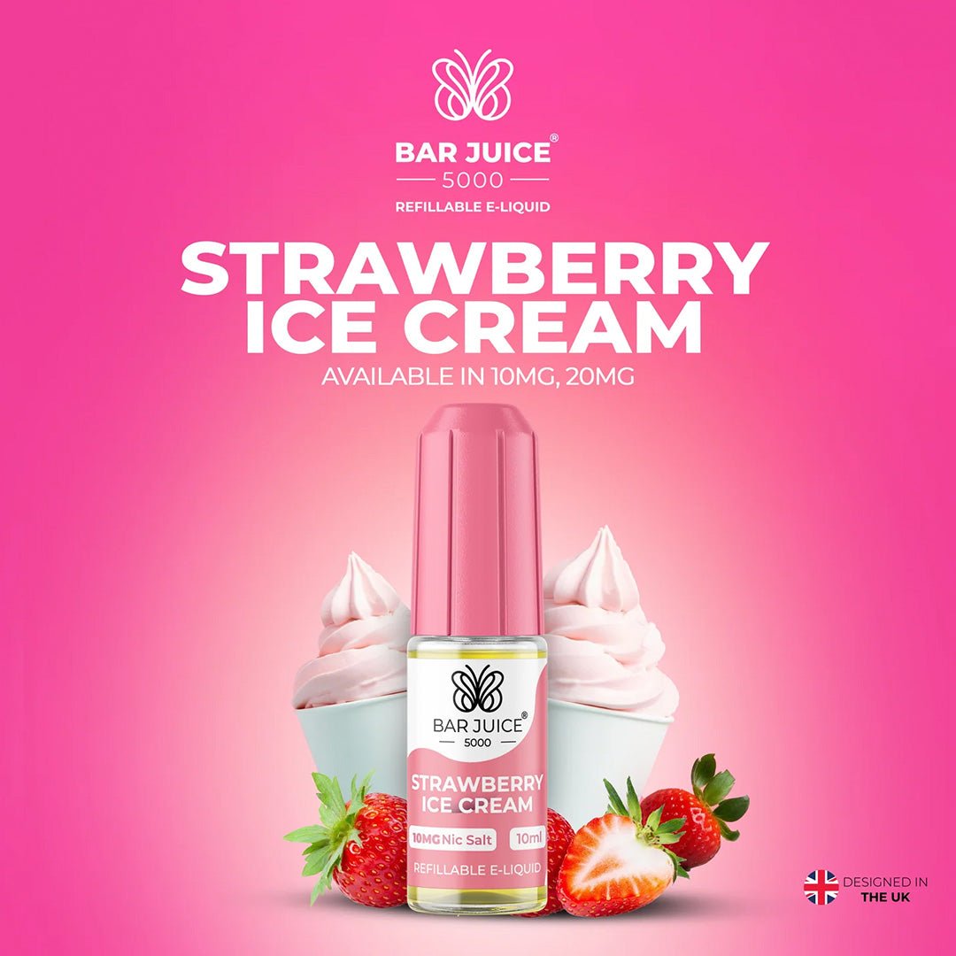 Bar Juice 5000 Strawberry Ice Cream - 10ml