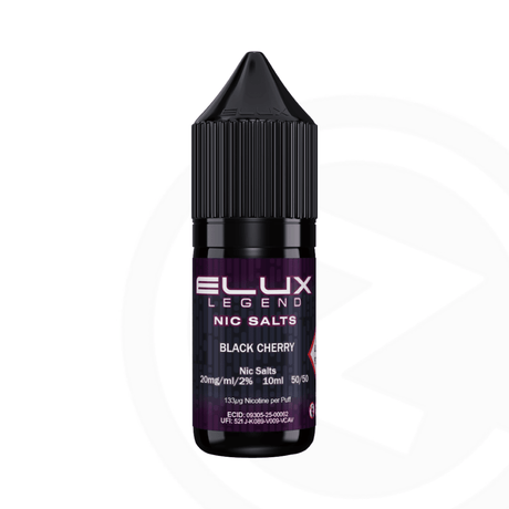 Elux Legend Nic Salt Black Cherry - 10ml