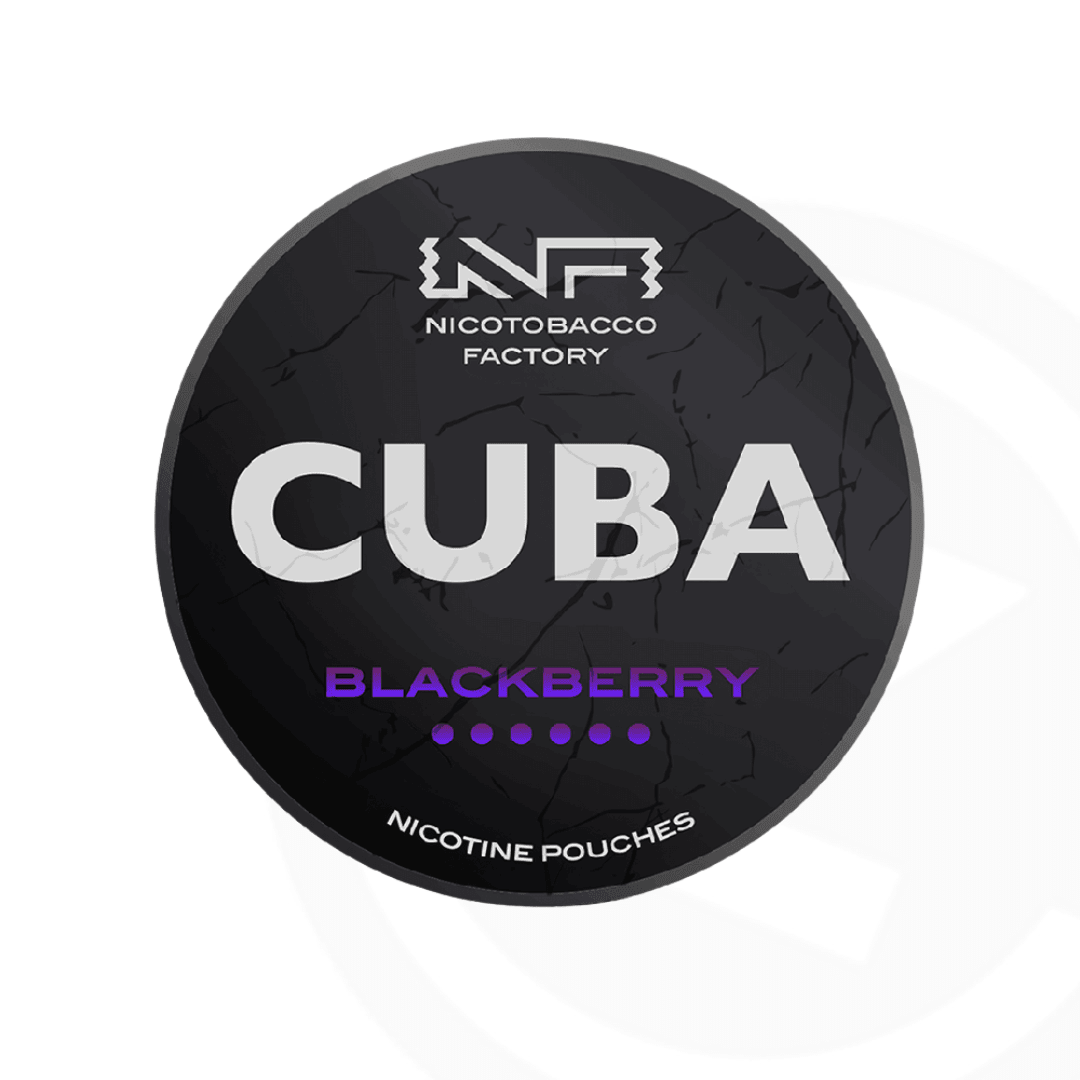 Cuba Black Line Nicotine Pouches - 43mg - Blackberry