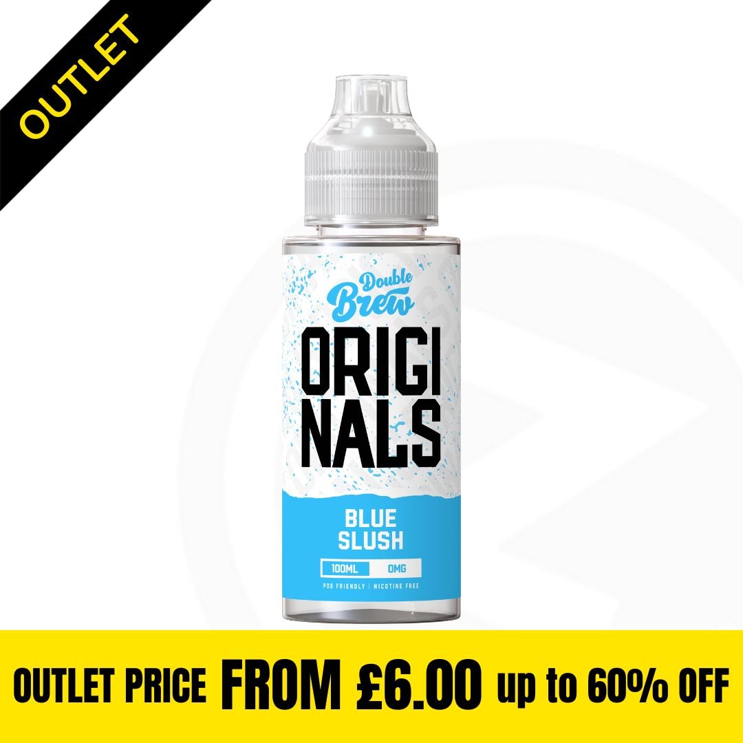 Double Brew Originals XL - Blue Slush 100ml Shortfill