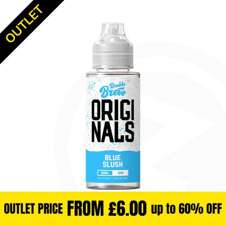 Double Brew Originals XL - Blue Slush 100ml Shortfill